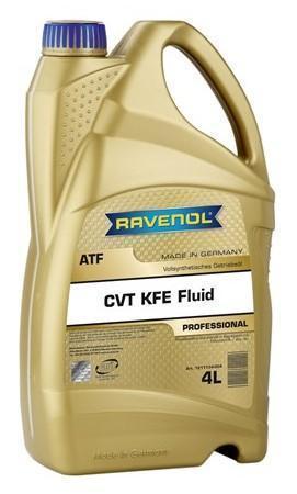 Масло трансмиссионное Ravenol CVT KFE Fluid синтетическое 4л 4014835803725