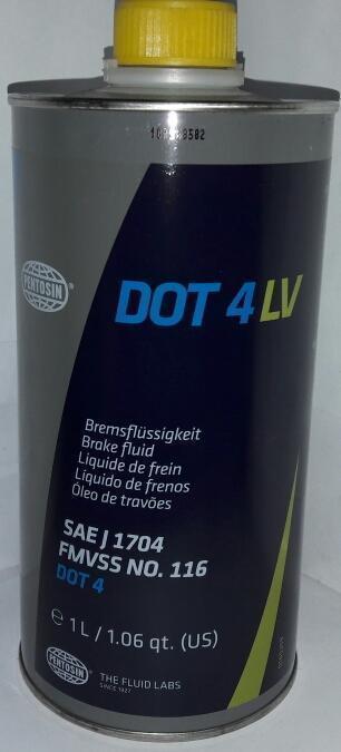 Жидкость тормозная Pentosin 1224116 Dot-4 LV 1 л