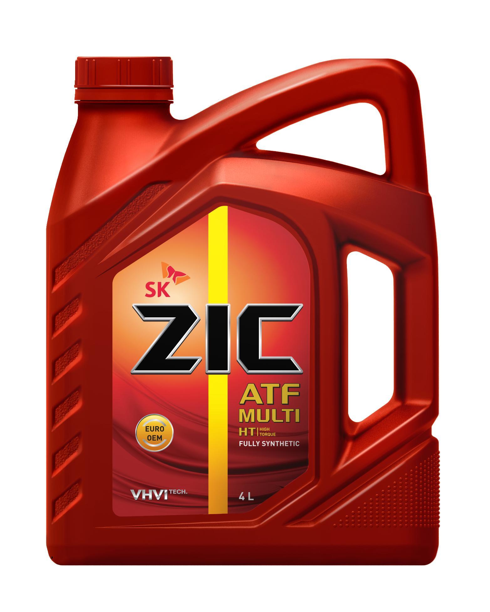 Масло трансмиссионное ZIC ATF Multi HT синтетика 4л