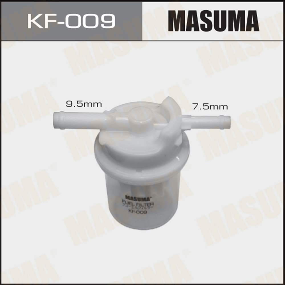 Фильтр тонкой очистки топлива D= 7.5 x 9.5 мм Masuma