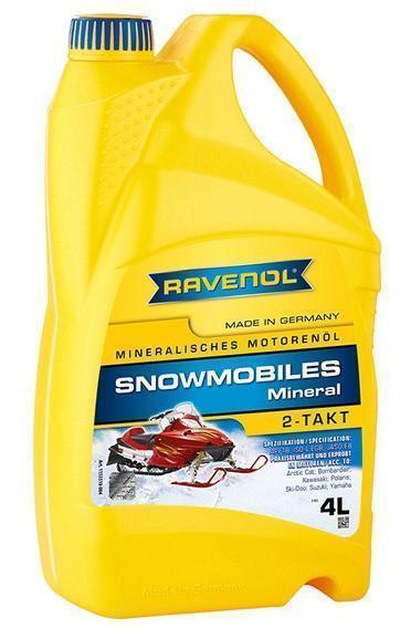 Масло Ravenol Snowmobiles Mineral 2-Takt минеральное 4л